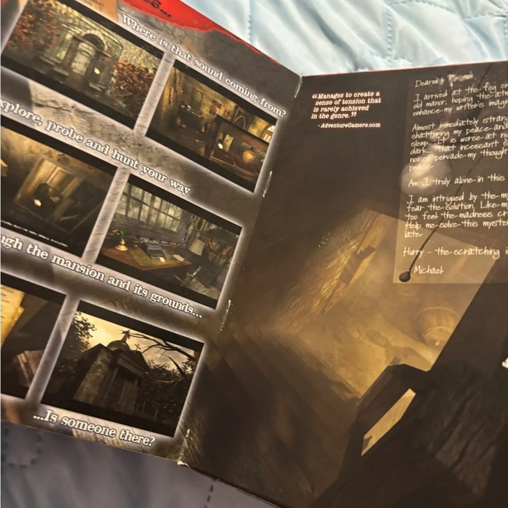 Scratches PC CD-ROM Game